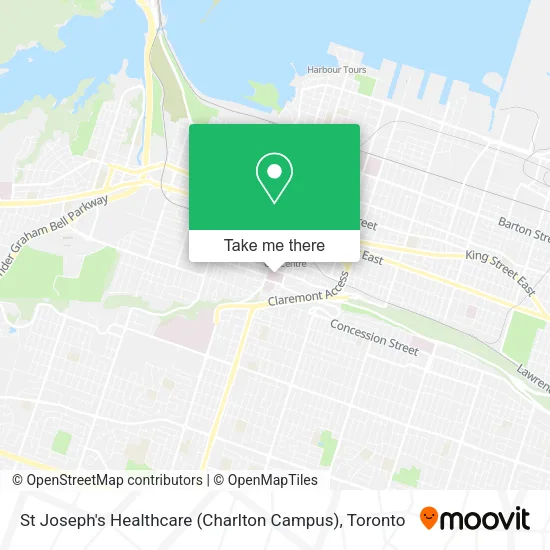 St Joseph's Healthcare (Charlton Campus) map
