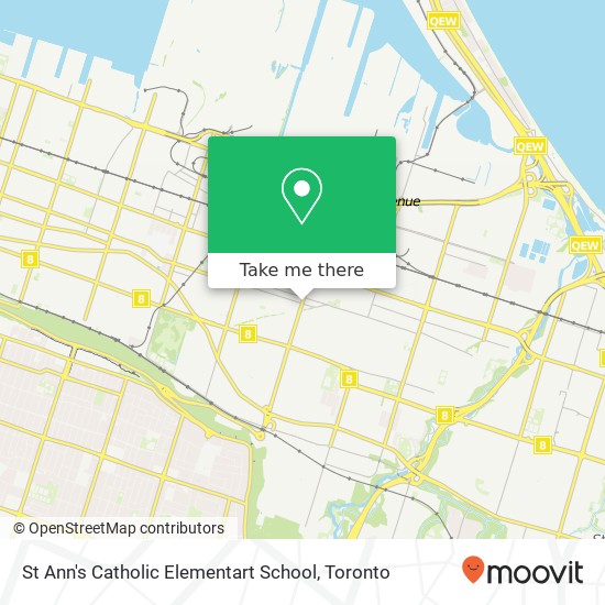 St Ann's Catholic Elementart School map