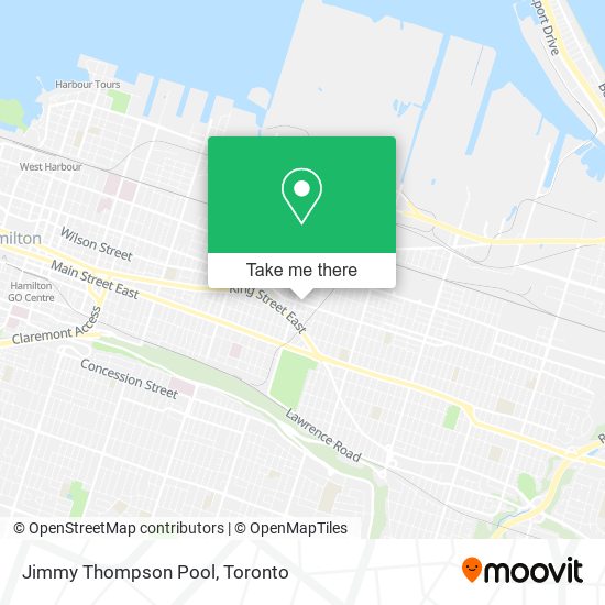 Jimmy Thompson Pool map