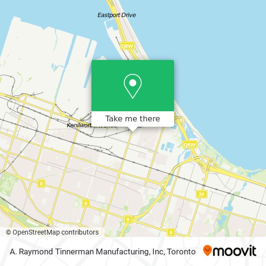 A. Raymond Tinnerman Manufacturing, Inc map