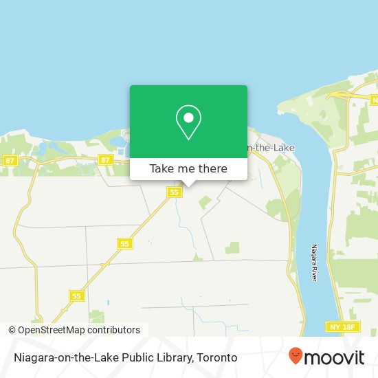 Niagara-on-the-Lake Public Library map