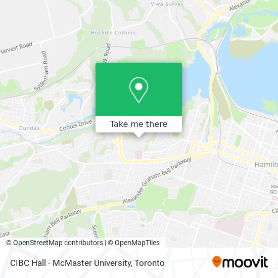 CIBC Hall - McMaster University plan