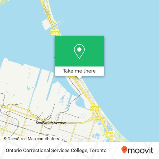 Ontario Correctional Services College map