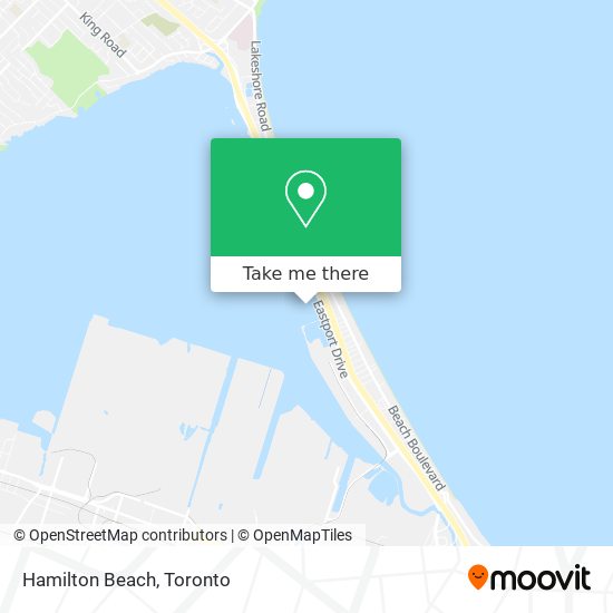 Hamilton Beach map