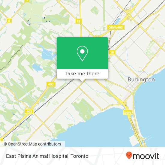 East Plains Animal Hospital map