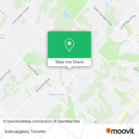 bobcaygeon map