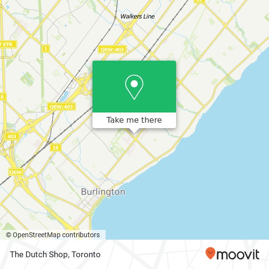 The Dutch Shop map