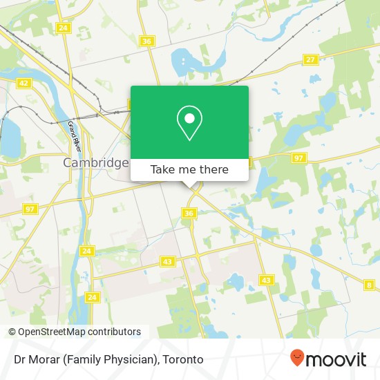 Dr Morar (Family Physician) map