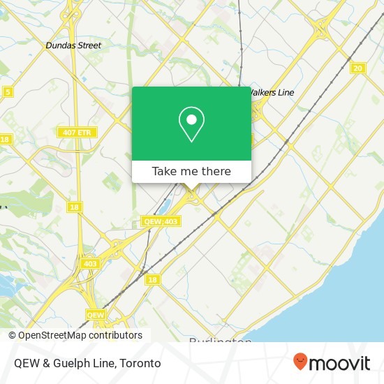 QEW & Guelph Line plan