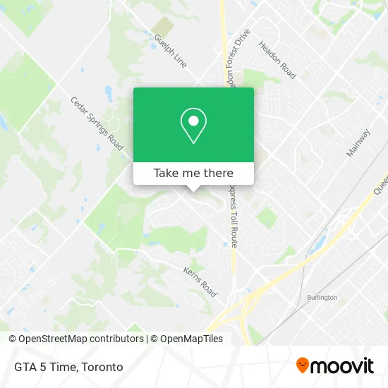GTA 5 Time map