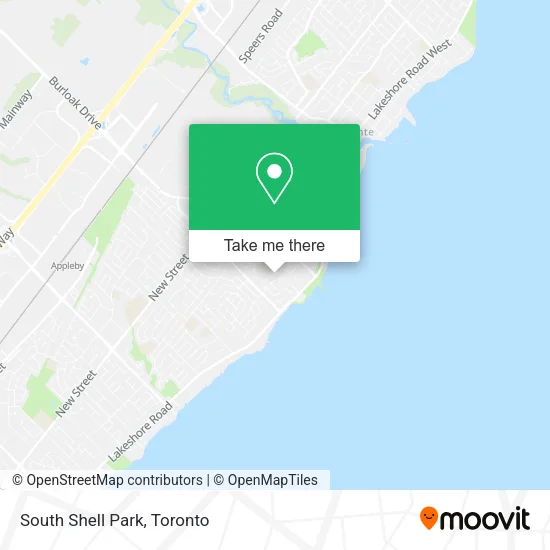 South Shell Park map