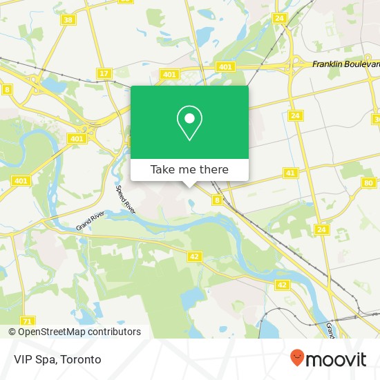 VIP Spa map