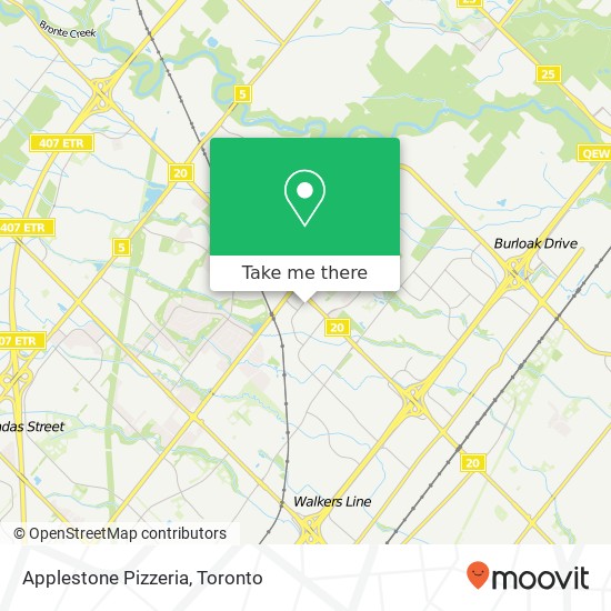 Applestone Pizzeria map