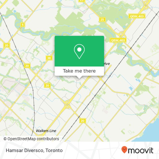Hamsar Diversco map
