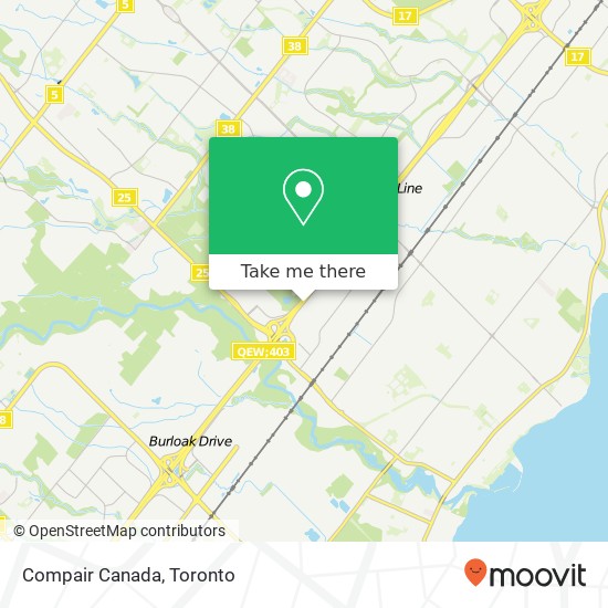 Compair Canada map