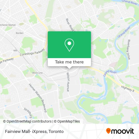Fairview Mall- iXpress map