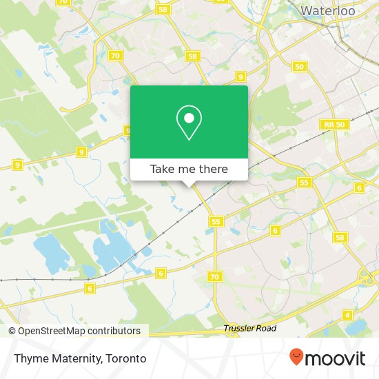 Thyme Maternity map