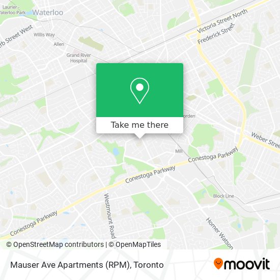 Mauser Ave Apartments (RPM) map