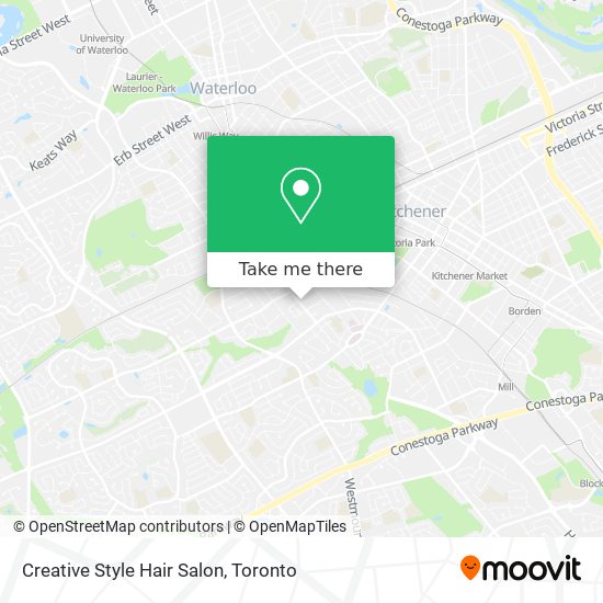 Creative Style Hair Salon map