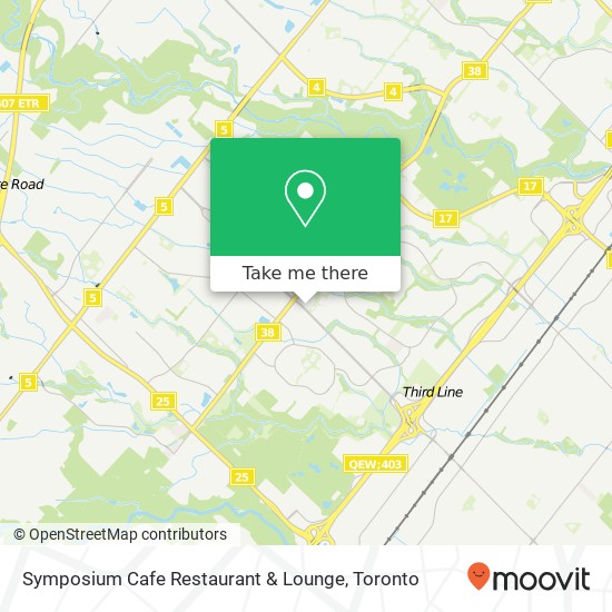 Symposium Cafe Restaurant & Lounge plan