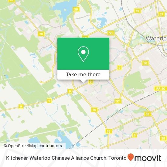Kitchener-Waterloo Chinese Alliance Church plan