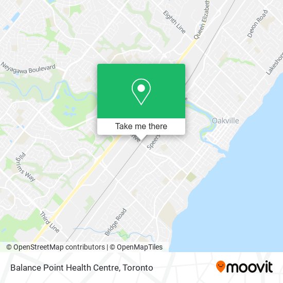 Balance Point Health Centre map