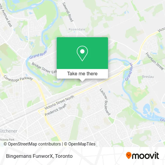 Bingemans FunworX plan