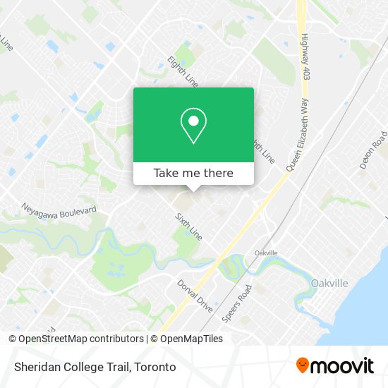 Sheridan College Trail plan