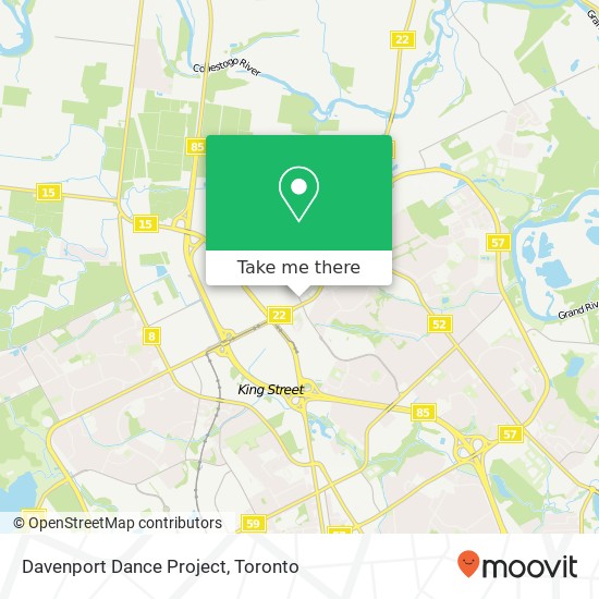 Davenport Dance Project map