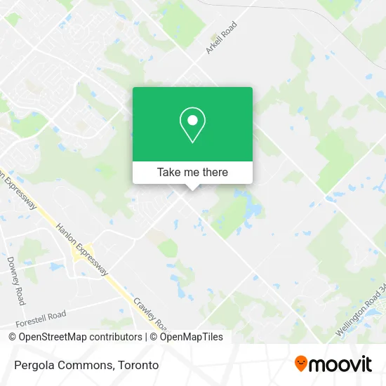 Pergola Commons map