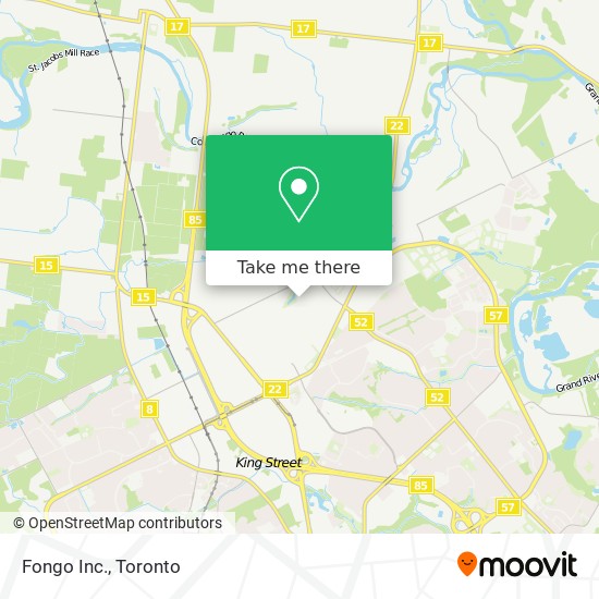 Fongo Inc. map