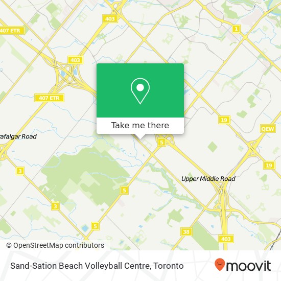 Sand-Sation Beach Volleyball Centre map