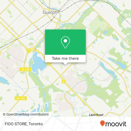 FIDO STORE map