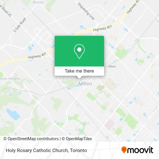 Holy Rosary Catholic Church map