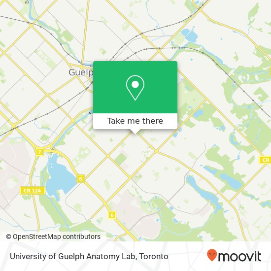 University of Guelph Anatomy Lab plan