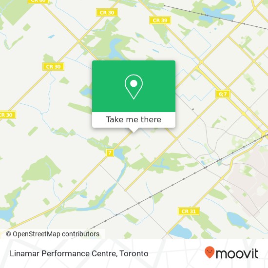 Linamar Performance Centre map