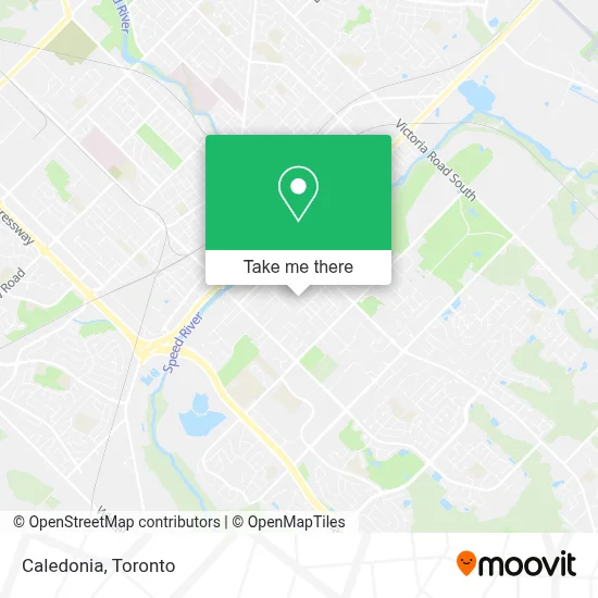 Caledonia map