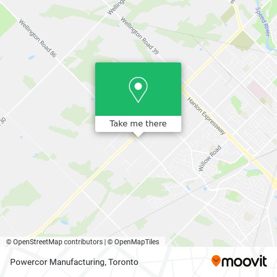 Powercor Manufacturing map
