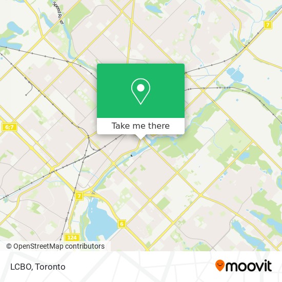 LCBO map