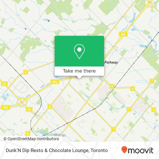 Dunk'N Dip Resto & Chocolate Lounge map