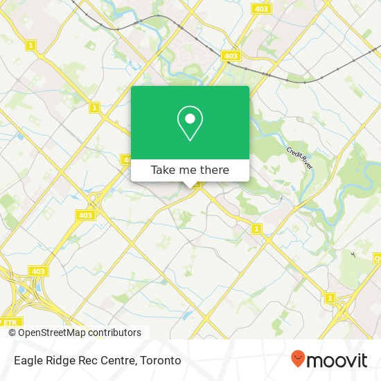 Eagle Ridge Rec Centre map