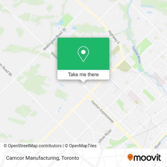 Camcor Manufacturing map