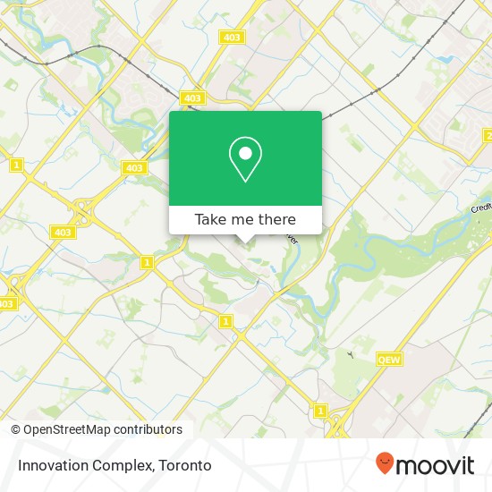 Innovation Complex map