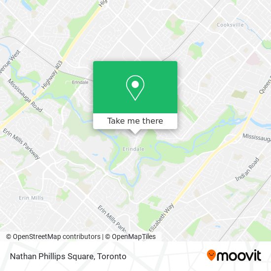 Nathan Phillips Square map