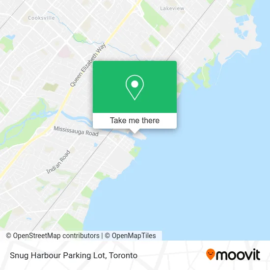 Snug Harbour Parking Lot map