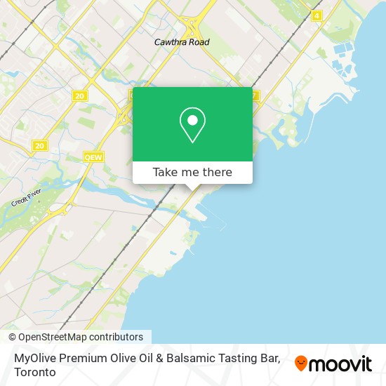 MyOlive Premium Olive Oil & Balsamic Tasting Bar map