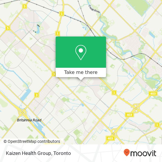 Kaizen Health Group map