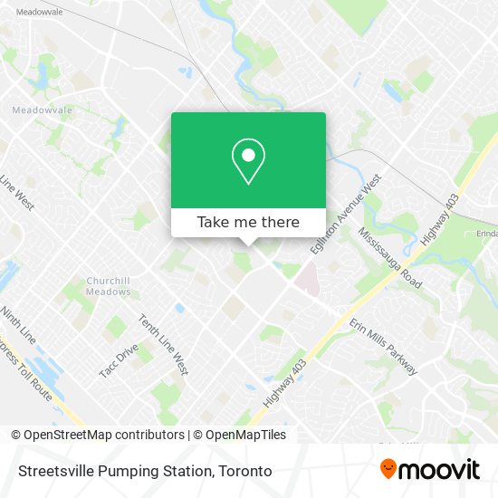 Streetsville Pumping Station map