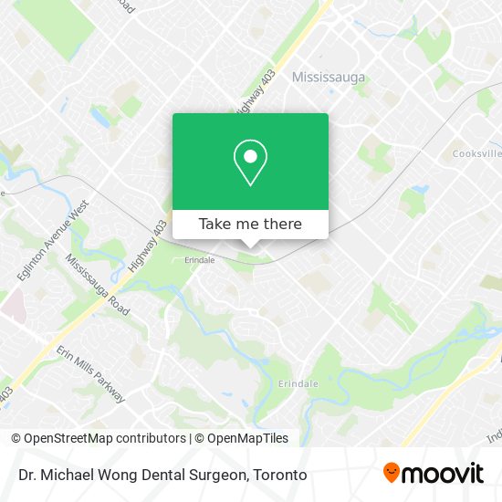 Dr. Michael Wong Dental Surgeon map