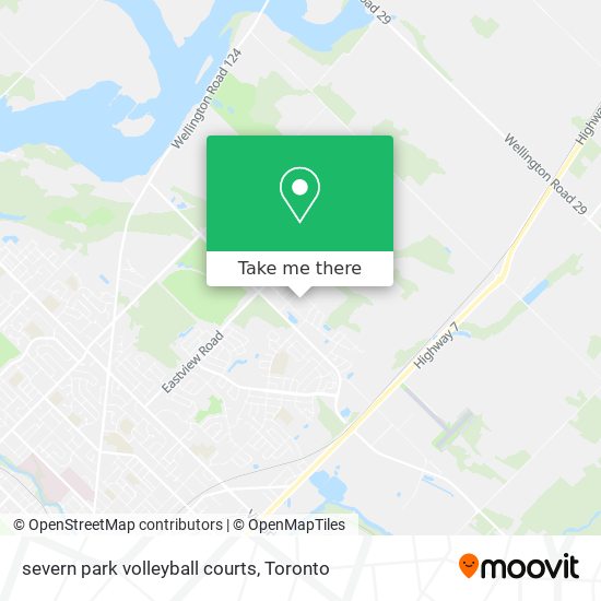 severn park volleyball courts map